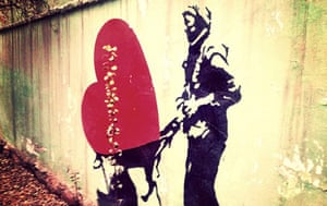 Graffiti: Soldier heart graffiti