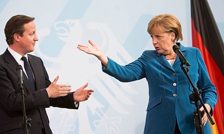 Merkel and Cameron