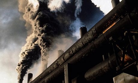 Factory Billows Carcinogenic Smoke