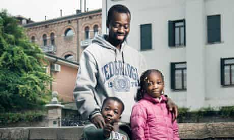 Abdoulaye Nombo and his Children