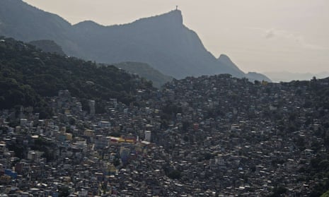 Rio's Rocinha favela.
