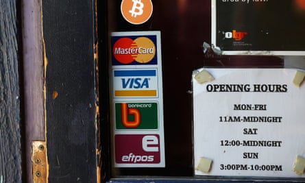 Bitcoin is being accepted by some independent shops