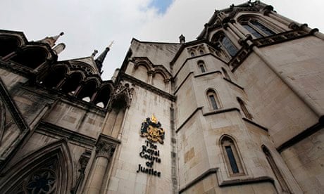 The Royal Courts of Justice, which houses the court of appeal of England and Wales