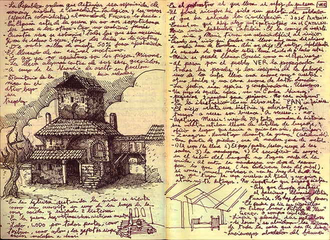 Guillermo Del Toro notebooks