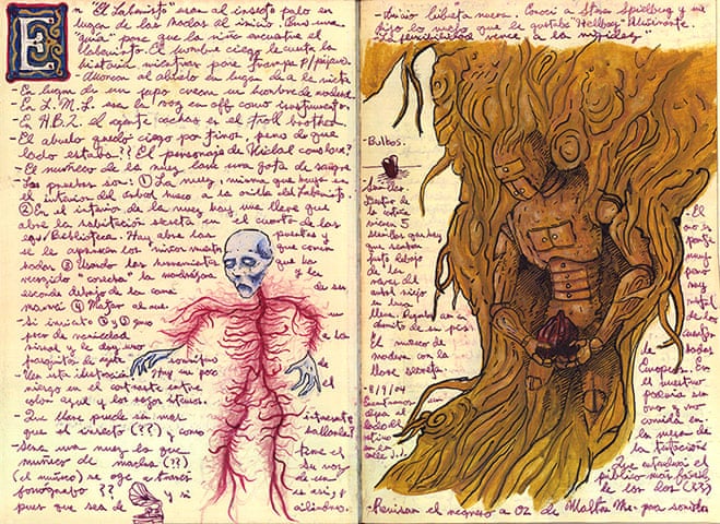 Guillermo Del Toro notebooks