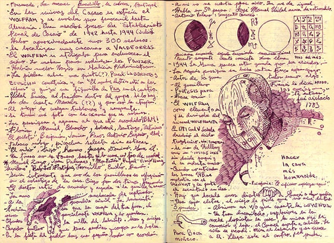 Guillermo Del Toro notebooks