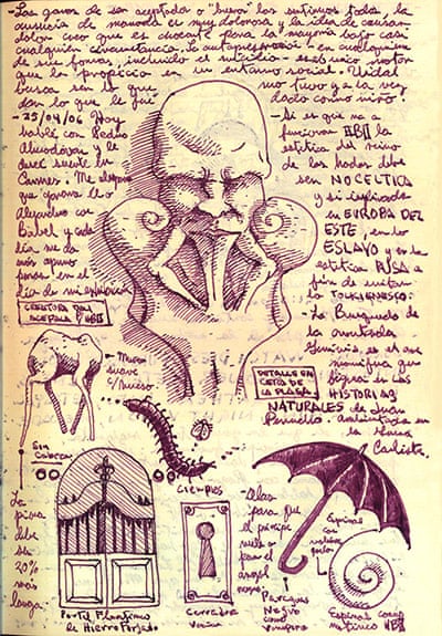 Guillermo Del Toro notebooks