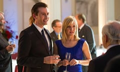 Designer life: David Tennant and Ashley Jensen as the charmed couple in The Escape Artist.