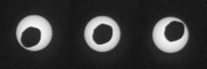 A Month in Space: NASA Mars Rover Views Eclipse of the Sun by Phobos