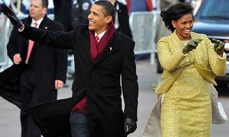 Barack and Michelle Obama, Washington DC, 20/1/09