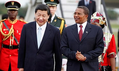 China and Tanzania Presidents