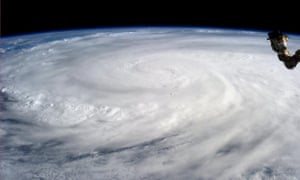 A photograph of typoon Haiyan on Friday, taken from the International Space Station by US astronaut Karen Nyberg and released by Nasa.
