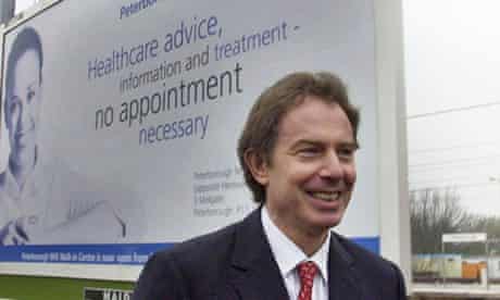 Tony Blair NHS walk-in centre