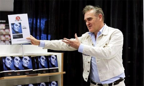 Morrissey at book signing