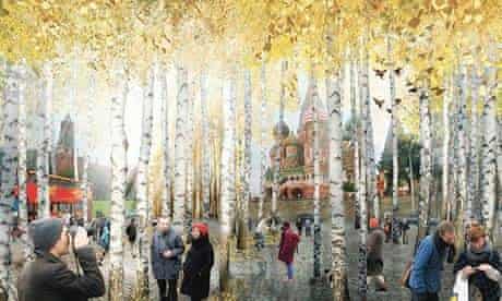 Diller Scofidio + Renfro's winning design for Zaryadye park in Moscow