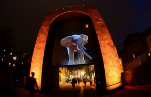 The city of Durham is the host to some wonderful illuminations such as Elephantastic, a large scale 3D optical illusion projected onto a distant archway, as it celebrates the return of the Lumiere Festival.