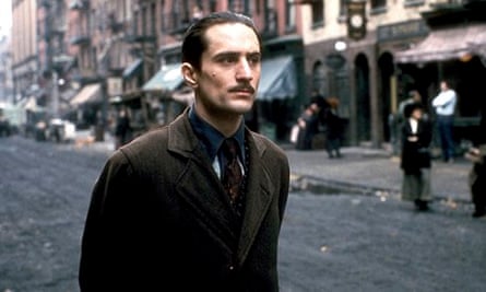 Robert De Niro as Vito Corleone in The Godfather Part 2