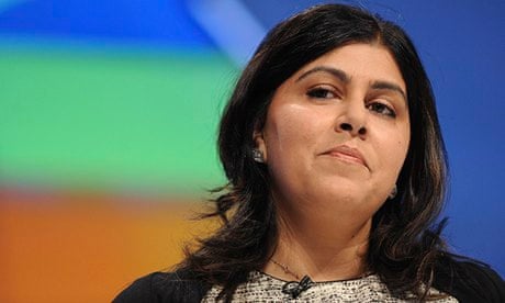 Lady Warsi, who called on politicians to set the tone for religious tolerance