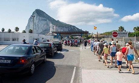 Gibraltar border