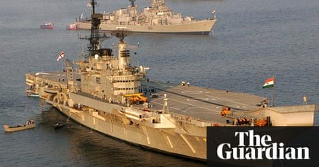 India buys third aircraft carrier amid rivalry with China  World news  The Guardian