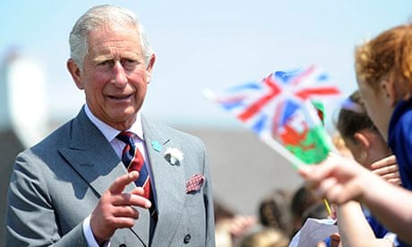 Prince of Wales Visits Bridgend