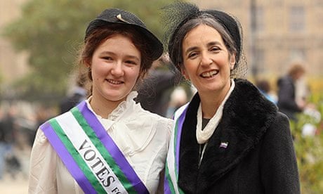 Granddaughter and great-granddaughter of Emmeline Pankhurst