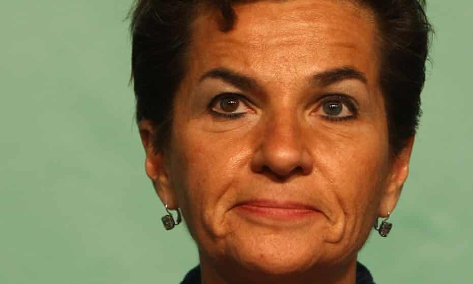 UN Framework Convention on Climate Change (UNFCCC) executive secretary Christiana Figueres