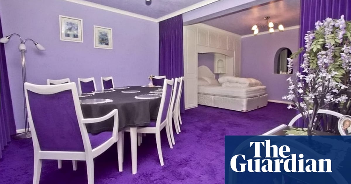 Is This The Most Purple House In Britain Life And Style The Guardian