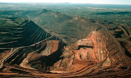 BHP Billiton Mt Whaleback iron ore mine 