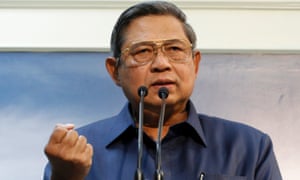 Indonesian President Susilo Bambang Yudhoyono 