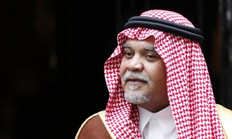 Saudi intelligence chief Prince Bandar