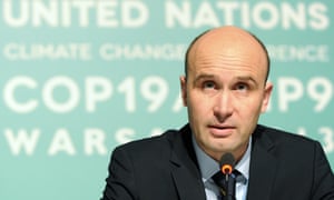 President of the UN Climate Change Conference Marcin Korolec