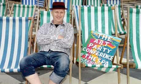 Bob and Roberta Smith at the Art Party Conference