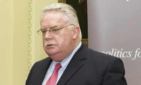 Co-Op chairman Paul Flowers in Downing Street 2010