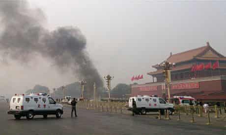 islamist group claims responsibility attack tiananmen square beijing china