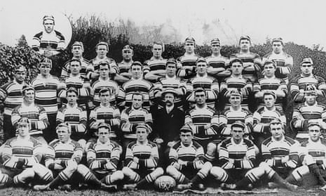 Fans in the stand at a Salford Rugby League game, 1929 Fans in the stand at a Salford Rugby League game, 1929