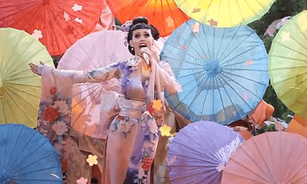 Why All The Fuss Over Katy Perry S Geisha Performance At The Amas Katy Perry The Guardian