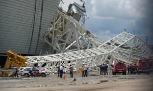 Brazil World Cup Stadium Deaths Union Says Safety Concerns Ignored World News The Guardian