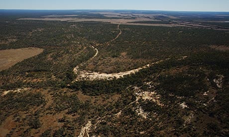 Galilee basin in central Queensland