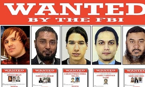 FBI adds five new hackers to its cyber's most wanted list.