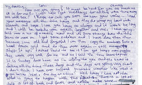 Letter from Arctic 30 activist Colin Russell