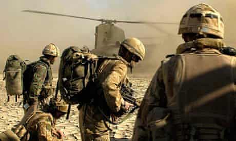 Royal Marine Commandos in Helmand province, Afghanistan