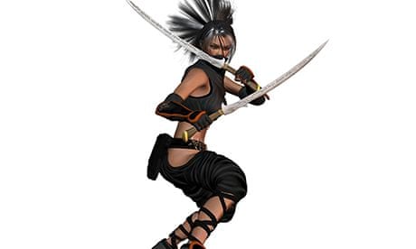 Female Fantasy Ninja - standing