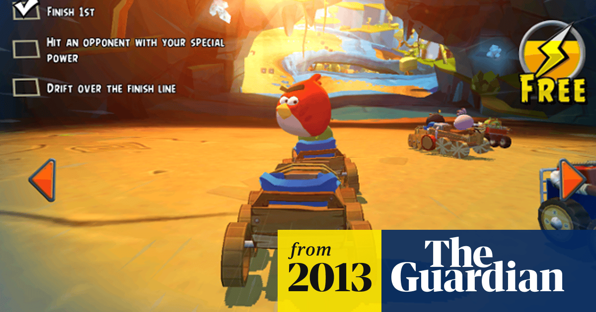 Angry Birds Go Review Angry Birds The Guardian