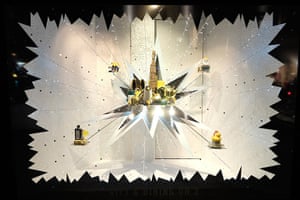 Christmas shop window displays in London Life and style The Guardian