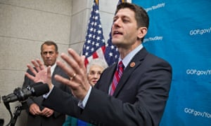 Paul Ryan's bill is backed by John Boehner.