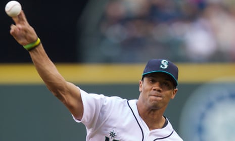Texas Rangers select Seattle Seahawks quarterback Russell Wilson in Triple A US sports The Guardian