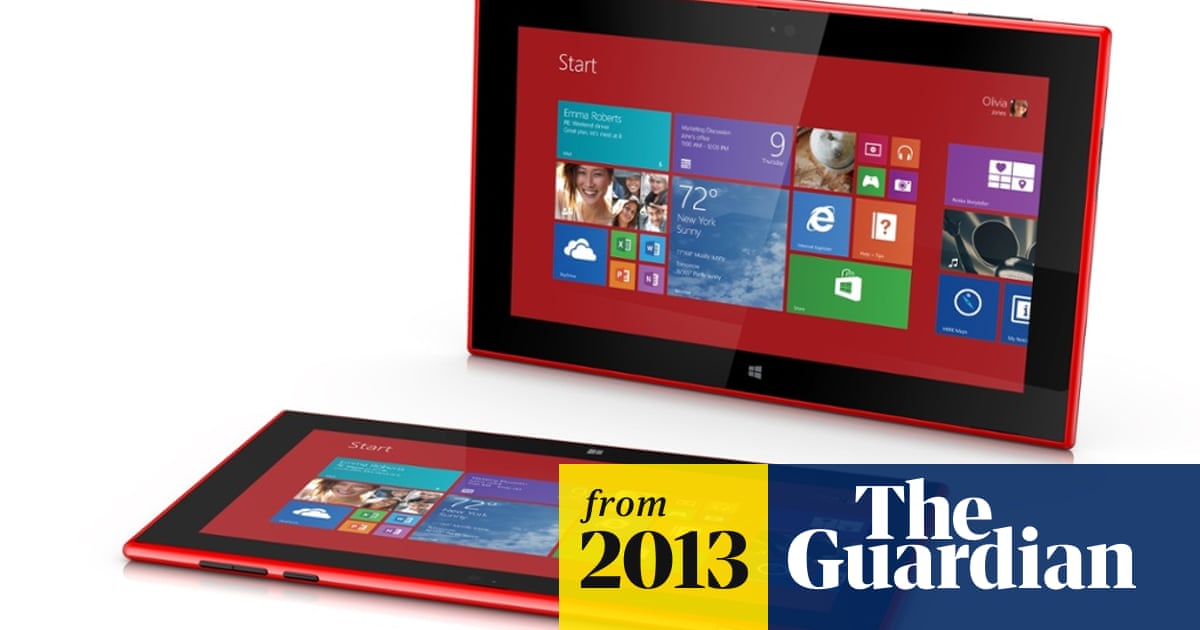 nokia lumia 2520 review nice hardware shame about the software nokia the guardian