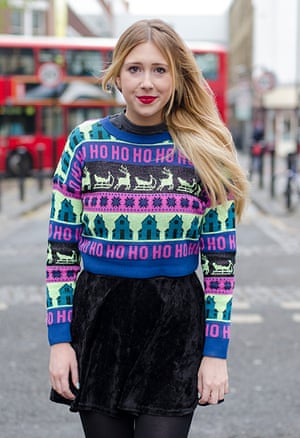 Jumpers missguided Christmas jumper day - street style | Fashion | The Guardian