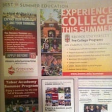 College summer programs ad